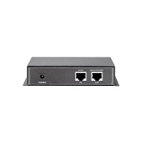 LevelOne PoE-Injektor - 56W - Schnelles Ethernet - 10,100 Mbit/s - 10/100BaseT(X) - IEEE 802.3x - Schwarz - LAN - Leistung