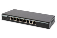 DIGITUS 8-Port Gigabit Netzwerkswitch, Desktop, unmanaged