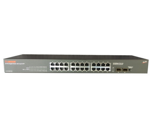 Longshine LCS-GS9126 - Unmanaged - Gigabit Ethernet (10/100/1000) - Vollduplex - Rack-Einbau - 1U