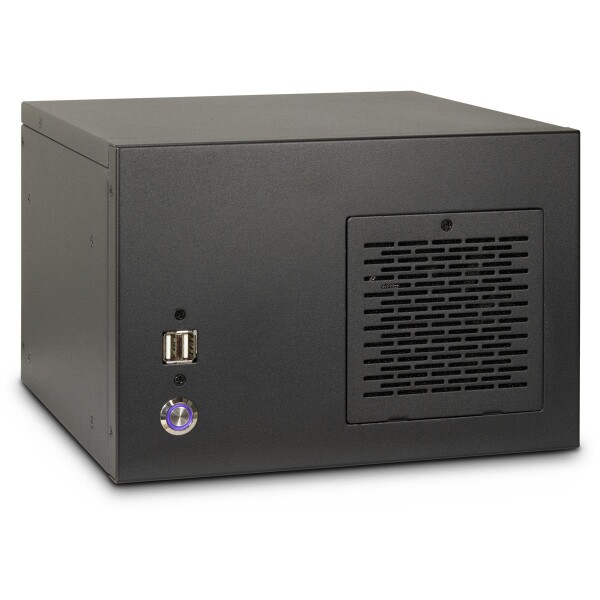 Inter-Tech S31B - Midi Tower - Server - Schwarz - ITX - 12,5 cm - 16 cm