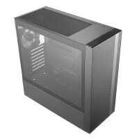 Cooler Master MasterBox NR600 - Midi Tower - PC - Schwarz - ATX - micro ATX - Mini-ITX - Kunststoff - Stahl - Gaming