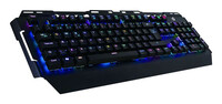 Conceptronic KRONIC - Kabelgebunden - USB - Mechanischer Switch - QWERTY - RGB-LED - Schwarz