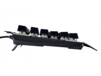 Conceptronic KRONIC - Kabelgebunden - USB - Mechanischer Switch - QWERTY - RGB-LED - Schwarz