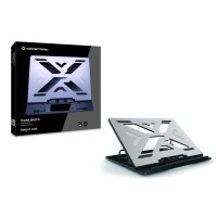 Conceptronic THANA ERGO S - Laptop Cooling Stand - Notebook-Ständer - Grau - 39,6 cm (15.6 Zoll) - 50 kg - 258 mm - 302 mm