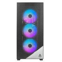 AZZA CSAZ-480 - Midi Tower - PC - Schwarz - ATX - EATX -...