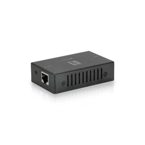 LevelOne PoE-Repeater - Netzwerk-Repeater - 100 m - 100 Mbit/s - 10/100Base-T(X) - IEEE 802.3 - IEEE 802.3af - IEEE 802.3at - IEEE 802.3u - IEEE 802.3x - Schwarz