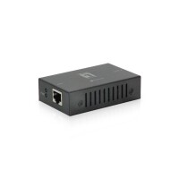 LevelOne PoE-Repeater - Netzwerk-Repeater - 100 m - 100 Mbit/s - 10/100Base-T(X) - IEEE 802.3 - IEEE 802.3af - IEEE 802.3at - IEEE 802.3u - IEEE 802.3x - Schwarz