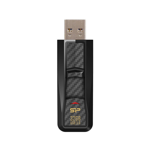 Silicon Power Blaze B50 - 32 GB - USB Typ-A - 3.2 Gen 1 (3.1 Gen 1) - Dia - 8,3 g - Schwarz