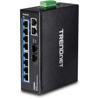 TRENDnet TI-G102 - Gigabit Ethernet (10/100/1000) -...