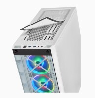 Corsair CC-9011189-WW - Midi Tower - PC - Weiß - ATX - micro ATX - Mini-ITX - Stahl - Gehärtetes Glas - 17 cm