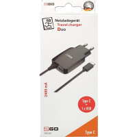 ACV 2GO 797167 - Indoor - AC - 5 V - 1,4 m - Schwarz