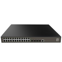LevelOne GEL-2871 - Managed - L2+ - Gigabit Ethernet (10/100/1000) - Gigabit Ethernet - Rack-Einbau - 1U