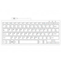 R-Go Compact R-Go Tastatur - QWERTY (UK) - weiß - kabelgebunden - Mini - Kabelgebunden - USB - Membran Key Switch - QWERTY - Weiß