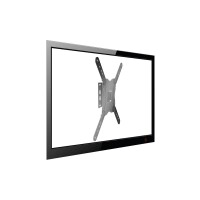 Equip 13"-55" voll bewegliche TV-Wandhalterung - 139,7 cm (55") - 75 x 75 mm - 400 x 400 mm - -14 - 5° - Stahl - Schwarz