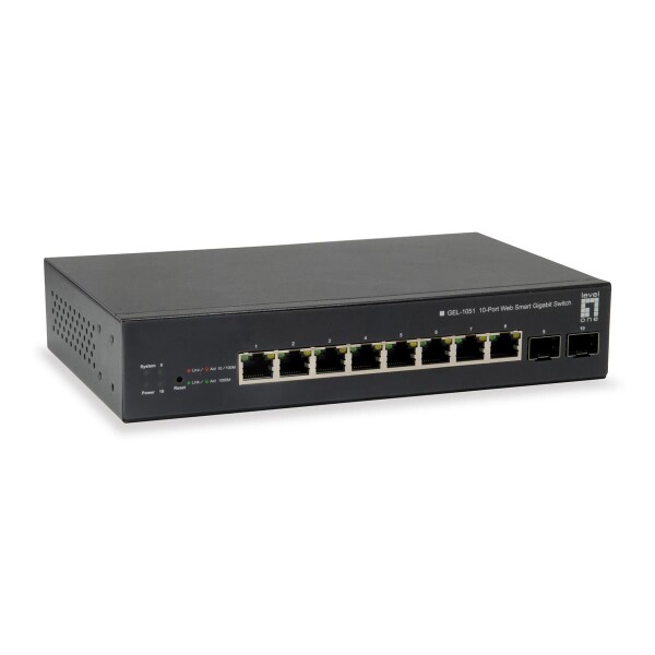 LevelOne GEP-1051 - Managed - L2/L3/L4 - Gigabit Ethernet (10/100/1000) - Power over Ethernet (PoE) - Rack-Einbau