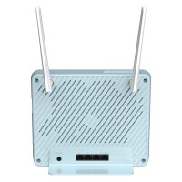 D-Link G415/E - Wi-Fi 6 (802.11ax) - Dual-Band (2,4 GHz/5 GHz) - Ethernet/LAN - 4G - Blau - Weiß - Tabletop-Router