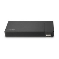 Lindy 43336 - Kabelgebunden - USB 3.2 Gen 1 (3.1 Gen 1) Type-C - 60 W - Schwarz - 3840 x 2160 Pixel - Aluminium