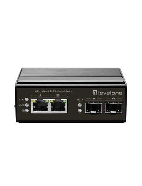 LevelOne IGP-0432 - Unmanaged - Gigabit Ethernet (10/100/1000) - Power over Ethernet (PoE)