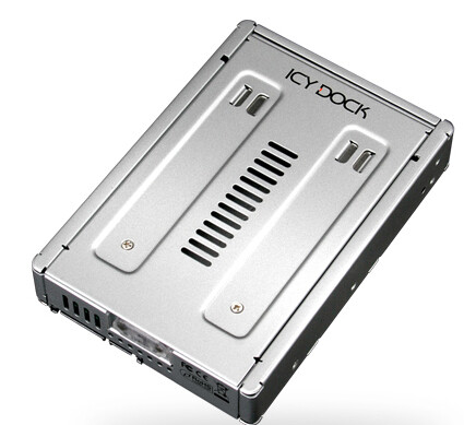 Icy Dock ICY Dock MB982SP-1s - Speichereinschubadapter - 8.9 cm to 6.4 cm (3,5" auf 2,5")