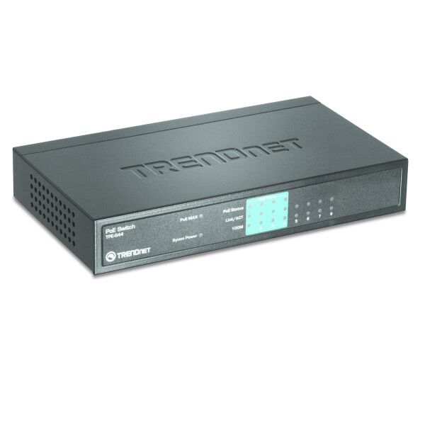 TRENDnet TPE-S44 - Unmanaged - Vollduplex - Power over Ethernet (PoE)