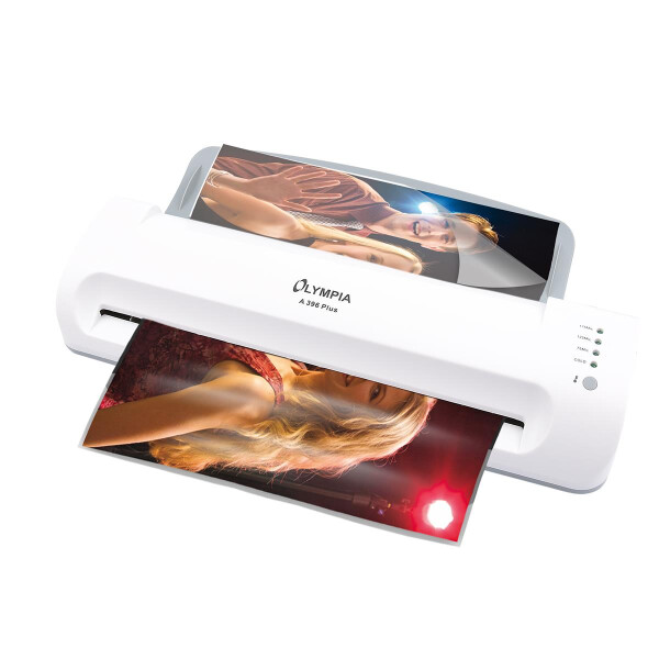 Olympia A396 Plus - 33 cm - Kalt-/Warmlaminator - 5 min - 300 mm/min - A3 - 80 µm