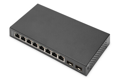 DIGITUS 8-Port Gigabit Netzwerkswitch, Desktop, Unmanaged
