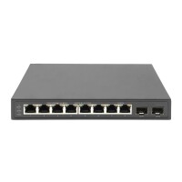 DIGITUS 8-Port Gigabit Netzwerkswitch, Desktop, Unmanaged