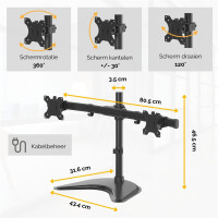 Fellowes 8043701 - Freistehend - 8 kg - 68,6 cm...