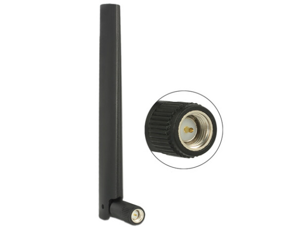 Delock Antenne - LTE/GSM/UMTS/WLAN 2.4 GHz/Bluetooth/ZigBee/802.11 b/g/n - 4.3 dBi