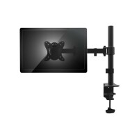 Equip 650151 13"-32" Bewegliche Monitor/LCD-Tischhalterung - Klemme - 8 kg - 33 cm (13") - 68,6 cm (27") - 100 x 100 mm - Schwarz