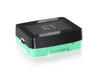LevelOne USB Print Server (1-Port) - Schwarz - Grün...