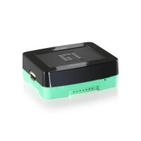 LevelOne USB Print Server (1-Port) - Schwarz - Grün...