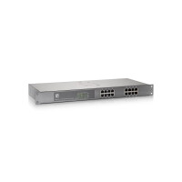 LevelOne 16-Port-Fast Ethernet-PoE-Switch - 240W -...