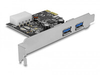 Delock PCI Express Card - 2x USB 3.0 - USB-Adapter - USB 3.2 Gen 1