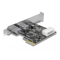 Delock PCI Express Card - 2x USB 3.0 - USB-Adapter - USB 3.2 Gen 1