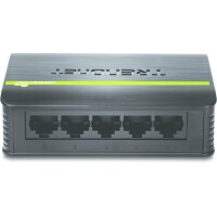 TRENDnet TE100 S5 - Switch - 0,1 Gbps - 5-Port 3 HE - Extern