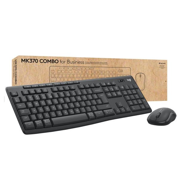 Logitech MK370 Combo for Business - graphite - DE - Tastatur - Bluetooth