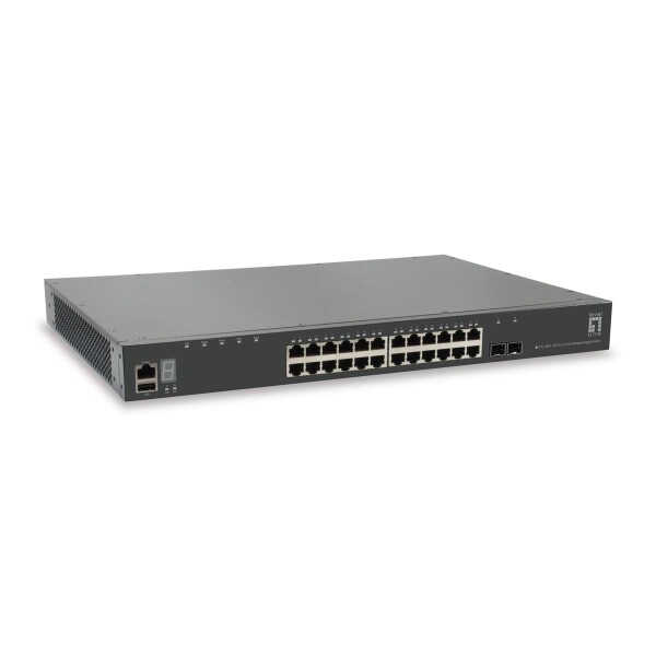 LevelOne GTL-2881 - Managed - L3 - Gigabit Ethernet (10/100/1000) - Vollduplex - Rack-Einbau