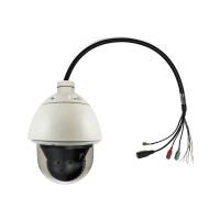 LevelOne PTZ-Dome-Netzwerkkamera - 2 Megapixel - Outdoor - 802.3at PoE+ - Tag/Nacht - 30fachen Optischen Zoom - WDR - IP-Sicherheitskamera - Draußen - Kabelgebunden - CE - FCC - ONVIF - IP67 - IK09 - NEMA 4X - Wand - Schwarz - Weiß