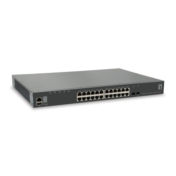 LevelOne GTL-2891 - Managed - L3 - Gigabit Ethernet (10/100/1000) - Vollduplex - Rack-Einbau