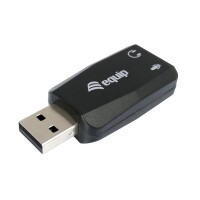 Equip USB Audio Adapter - USB Typ-A - Schwarz - 22 mm - 51 mm - 12 mm - 85 g