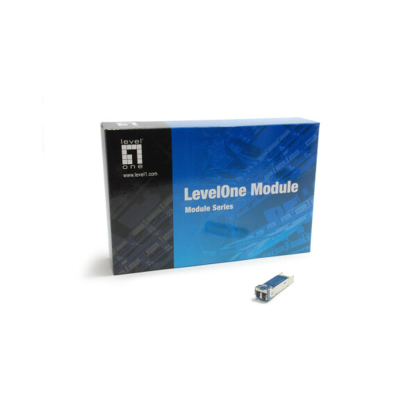 LevelOne 1.25G Single-Mode SFP Transceiver (bis zu 10 km) - Faseroptik - 1250 Mbit/s - SFP - LC - 9/125 µm - LX