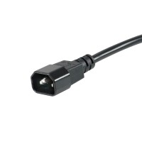 Equip 8-Fach Deutsche Steckdosenleiste - 1U - Horizontal - Kunststoff - Schwarz - Schwarz - 8 AC-Ausgänge