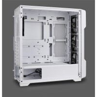 Nanoxia Geh Midi DS-9 ARGB Airflow white - USB-C - TG-Mesh - Midi/Minitower - ATX