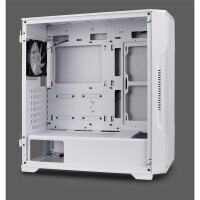 Nanoxia Geh Midi DS-9 ARGB Airflow white - USB-C - TG-Mesh - Midi/Minitower - ATX