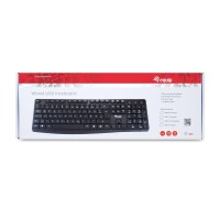Equip Kabelgebundene USB Tastatur - Volle Größe (100%) - Kabelgebunden - USB - QWERTZ - Schwarz