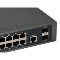LevelOne GEP-2652 - Managed - L2 - Gigabit Ethernet (10/100/1000) - Power over Ethernet (PoE) - Rack-Einbau