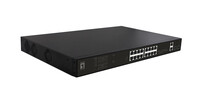 LevelOne GEP-2021 - Unmanaged - Gigabit Ethernet (10/100/1000) - Power over Ethernet (PoE) - Rack-Einbau - 1U