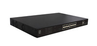 LevelOne FGP-2031 - Unmanaged - Fast Ethernet (10/100) - Power over Ethernet (PoE) - Rack-Einbau - 1U