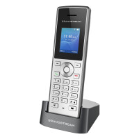 Grandstream WP810 - IP-Telefon - Schwarz - Metallisch - Kabelloses Mobilteil - 2 Zeilen - 2.4/5 GHz - TFT